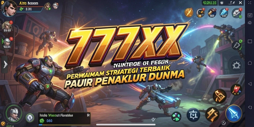 Tampilan gameplay strategis dari 777ZX yang menantang.