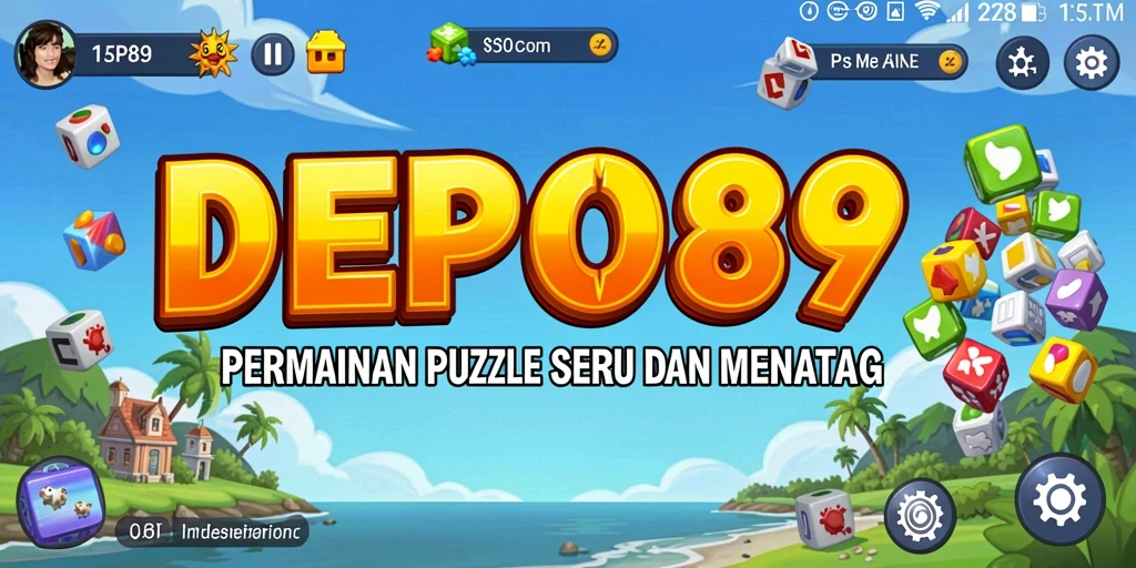 Tampilan gameplay <strong>DEPO89</strong> saat menyelesaikan puzzle menantang.