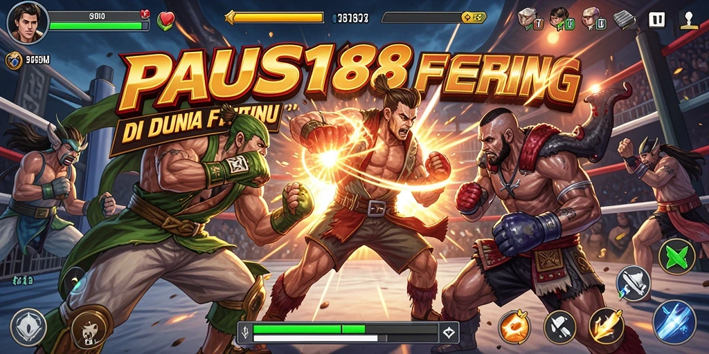 Tampilan gameplay PAUS188 yang penuh aksi dan tantangan.