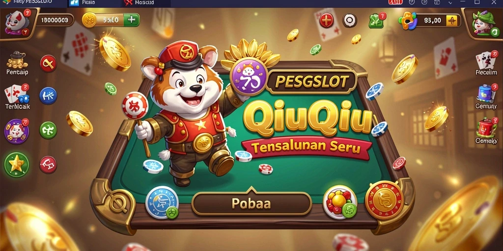 Tampilan gameplay QiuQiu yang seru di PESGSLOT.