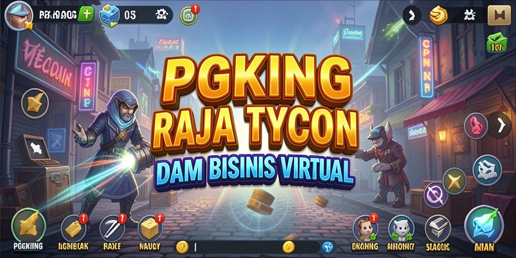 Tampilan gameplay PGKING yang memukau dan interaktif.