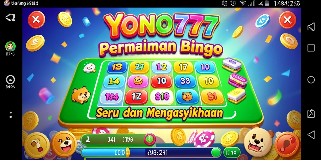 Screenshot YONO777 menampilkan pemain yang menikmati gameplay Bingo yang seru.